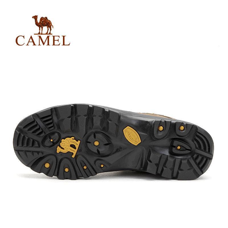 Camel Men'S Hiking Shoes Male Outdoor Antiskid Breathable Trekking Hunting-Camel Official Store-Khaki-6.5-Bargain Bait Box