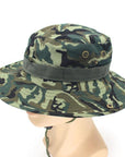 Camouflage Bucket Hats Wide Brim Sun Cap Ripstop Camo Fishing Hunting Hiking Men-Johnny Pro Store-HT0783H05-Bargain Bait Box