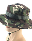 Camouflage Bucket Hats Wide Brim Sun Cap Ripstop Camo Fishing Hunting Hiking Men-Johnny Pro Store-HT0783H10-Bargain Bait Box