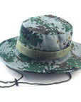 Camouflage Bucket Hats Wide Brim Sun Cap Ripstop Camo Fishing Hunting Hiking Men-Johnny Pro Store-HT0783H12-Bargain Bait Box