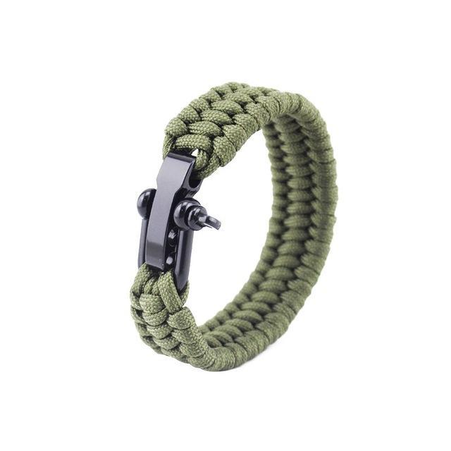 Camping Hiking Emergency Tactical Survival Braided Pulseras Rescue Umbrella Rope-2017 Outdoor Entertainment Store-A-Bargain Bait Box