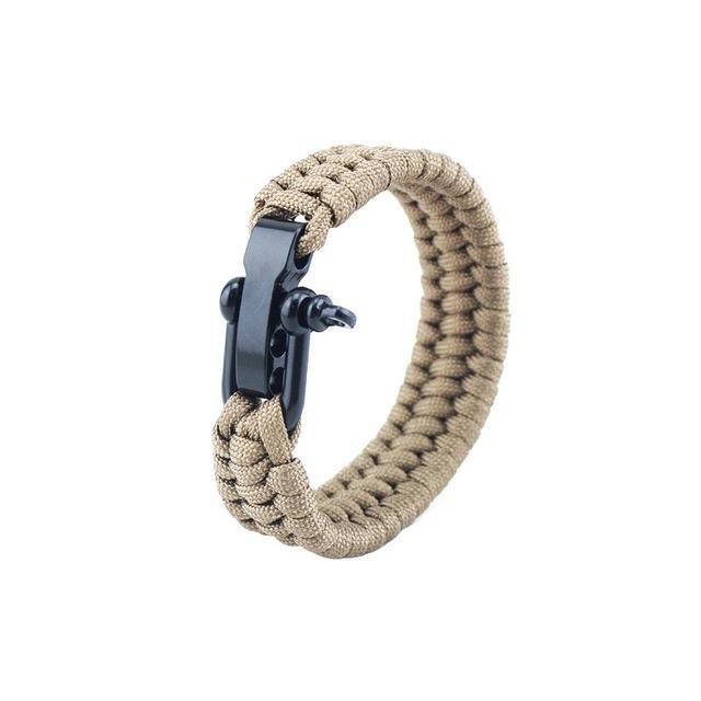 Camping Hiking Emergency Tactical Survival Braided Pulseras Rescue Umbrella Rope-2017 Outdoor Entertainment Store-D-Bargain Bait Box