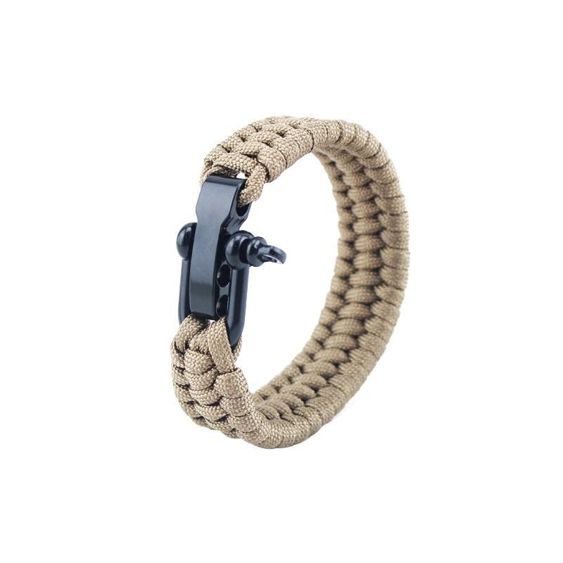 Camping Hiking Emergency Tactical Survival Braided Pulseras Rescue Umbrella Rope-2017 Outdoor Entertainment Store-E-Bargain Bait Box