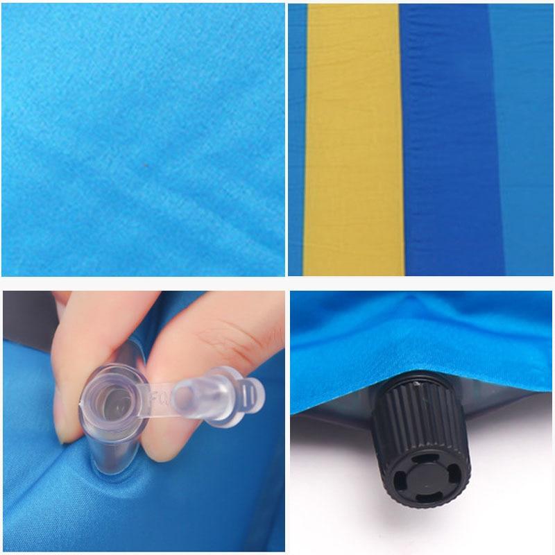 Camping Inflatable Mat Outdoor Tent Folding Mattress Explosion Proof Camping-Camping Mat-Alpscamping Store-Blue-Bargain Bait Box