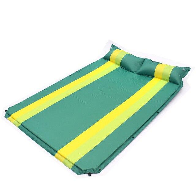 Camping Inflatable Mat Outdoor Tent Folding Mattress Explosion Proof Camping-Camping Mat-Alpscamping Store-Green-Bargain Bait Box