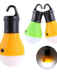 Camping Light Tent Lamp Hanging Soft Light Bulb Hiking Fishing Hunting Lantern-Automall Store-Orange-Bargain Bait Box