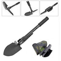 Camping Military Survival Shovel Trowel Multi-Function Portable Folding Spade-Kingtai Industrial Store-Bargain Bait Box