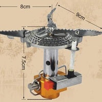 Camping Portable One Gas Stove Outdoor Stove Picnic Picnic Camping Stove Stove-711 SportMarket-Bargain Bait Box