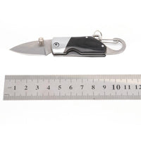 Camping Tools 1Pc Mini Folding Knife Ebony Handle Keychain Pocket Vintage-Movement & Outdoor Store-Bargain Bait Box