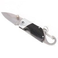 Camping Tools 1Pc Mini Folding Knife Ebony Handle Keychain Pocket Vintage-Movement & Outdoor Store-Bargain Bait Box