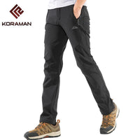 Camping Trousers For Men Waterproof Polyester Breathable Fishing Sports Pants-WU Sporting Goods Store-A-M-Bargain Bait Box
