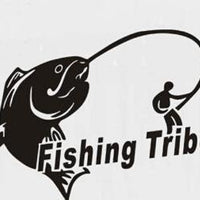Car Styling Go Fishing Tribes Car Stickers And Decals For Chevrolet Cruze Ford-Fishing Decals-Bargain Bait Box-Black-Bargain Bait Box