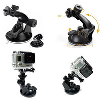 Car Windshie Holder For Xiaomi Yi 4K Suction Cup Mount For Eken H9 For Gopro-Action Cameras-C&R Accessories Store-Bargain Bait Box