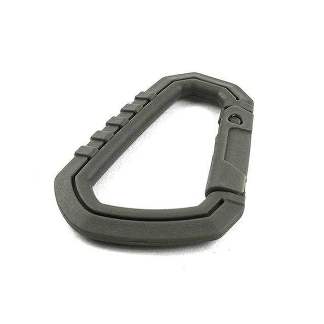 Carabiner Climb Clasp Clip Hook Hanger Quickdraw Attach Mountain Webbing Web-fixcooperate-as picture3-Bargain Bait Box