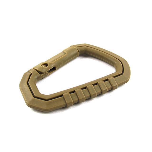 Carabiner Climb Clasp Clip Hook Hanger Quickdraw Attach Mountain Webbing Web-fixcooperate-as picture4-Bargain Bait Box