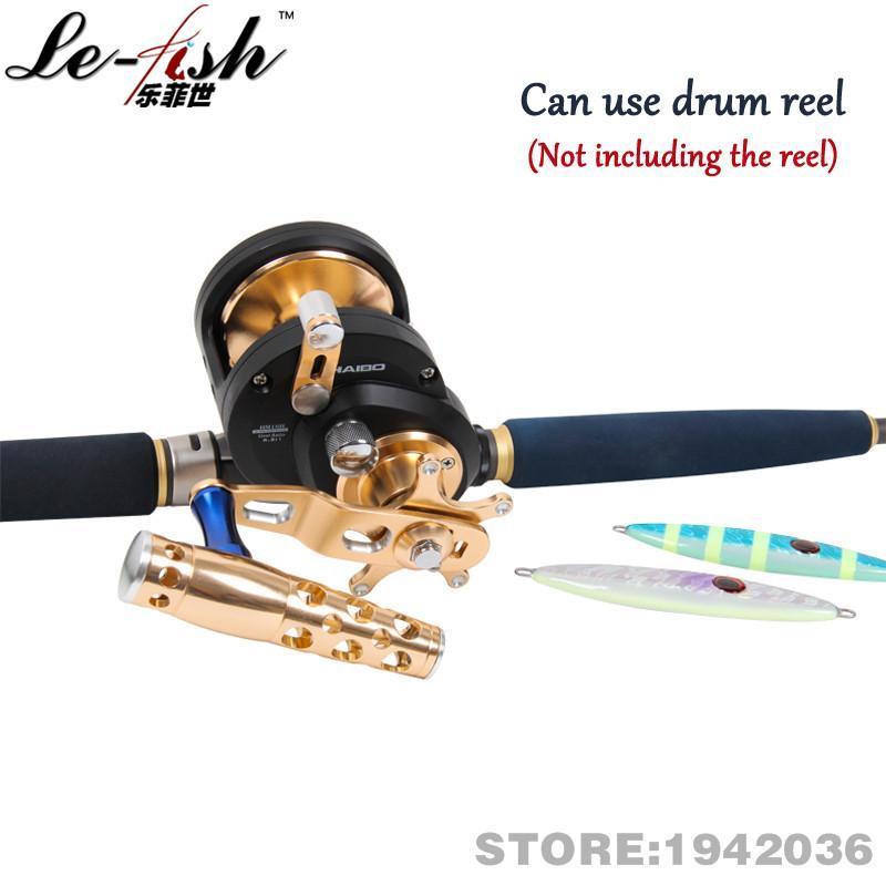 Carbon Fiber Material Eva Spinning&amp;Casting Jigging Fishing Rod Boat L.W 100-300G-Spinning Rods-le-fish Official Store-Bargain Bait Box