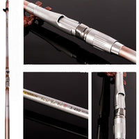 Carbon Long Section Rock Fishing Rod 3.6/4.5/5.4/6.3/M Portable Telescopic-Telescoping Fishing Rods-ZHANG 's Professional lure trade co., LTD-3.6 m-Bargain Bait Box