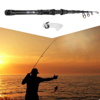 Carbon Lure Weight 165-310G Ultra Light Spinning Fishing Rod 1.8-2.7M 2-Telescoping Fishing Rods-Splendidness-1.8 m-Bargain Bait Box
