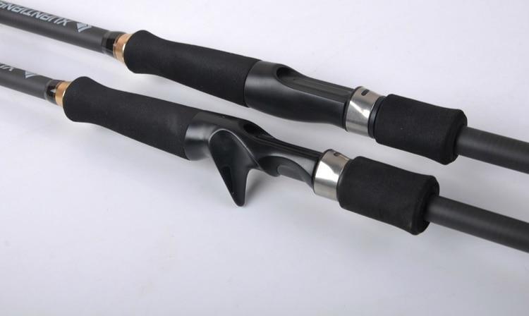 Carbon Spinning Casting Rod M, Mh Power Ultralight Telescopic Fishing Rod-Telescopic Rods-Tyl Store-Black-1.8 m-Bargain Bait Box