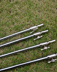Carp Fishing Rod Pod Fishing Bank Sticks Fit Bite Alarm 55-100Cm For Carp Coarse-Hirisi Fishing Tackle (HongKong) Ltd Store-2pcs 55x100cm-Bargain Bait Box