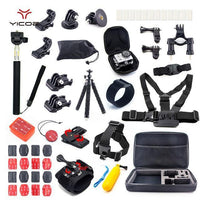 Case Tripod Mount Stick Adapter For Go Pro Hero 6 5 Gopro 6 5 4 3 Session-Action Cameras-Yicoe Store-KIT26-Bargain Bait Box