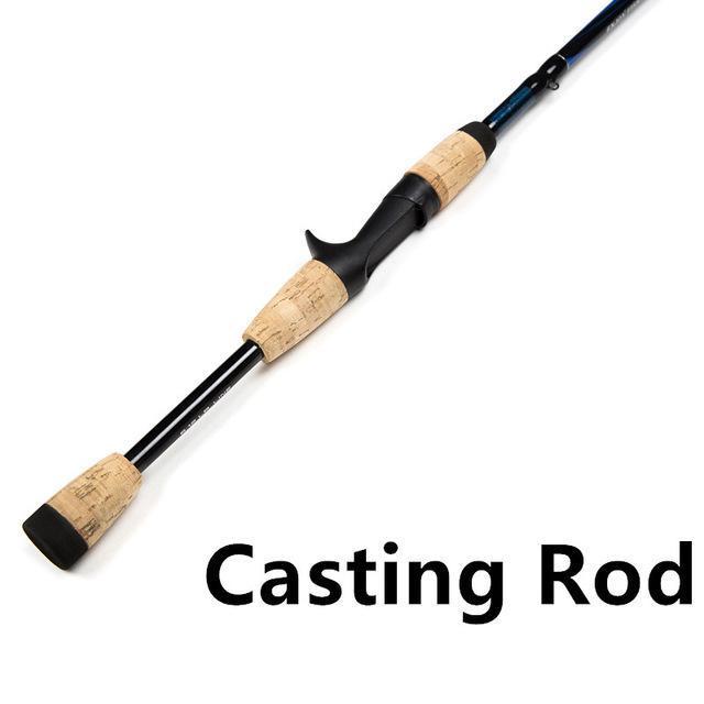 Casting Spinning Carbon Rods Telescopic Fishing Pole Spinning Fishing Rod 2-Spinning Rods-Catch U Store-Light Grey-Bargain Bait Box