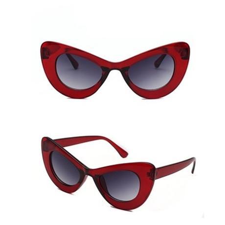 Cat Eye Sunglasses Women Brand Designer Ladies Sun Glasses Vintage Sexy-Sunglasses-yangpeng1986 Store-6-Bargain Bait Box