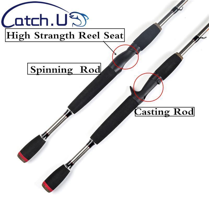 Catch.U 1.7M/1.8M 2 Section,Fishing Rod Carp Carbon Fishing Rod Spinning-Spinning Rods-catch u fishing Store-White-1.8M-Bargain Bait Box