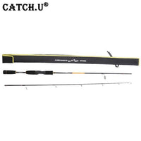 Catch.U 1.8M Spinning Fishing Rod 2 Section Fishing Rods Fast Action Spinning-Spinning Rods-Catch U Store-Black-Bargain Bait Box