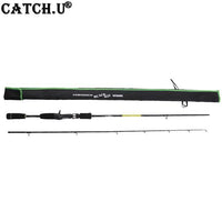 Catch.U 1.8M Spinning Fishing Rod 2 Section Fishing Rods Fast Action Spinning-Spinning Rods-Catch U Store-Navy Blue-Bargain Bait Box