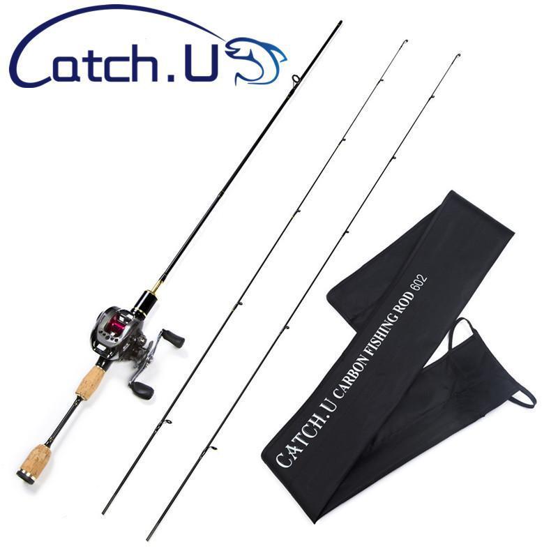 Catch.U 1.8M,Fishing Rod Spinning Ultra Light 3 Section Fishing Rod Spinning-Spinning Rods-catch u fishing Store-Bargain Bait Box