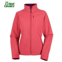 Cavalrywolf Female Softshell Jackets Waterproof Outdoor Sport Warm Coat Hiking-Shop3119008 Store-Red-S-Bargain Bait Box