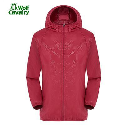Cavalrywolf Men'S Women'S Spring Breathable Waterproof Softshell Jackets-Shop3119008 Store-red-Bargain Bait Box