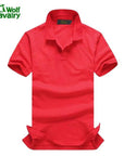 Cavalrywolf Summer Men'S Outdoor Hiking T Shirt Men Outdoor Sport T-Shirts Quick-Shop3119008 Store-Red-S-Bargain Bait Box