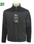 Cavalrywolf Winter Fleece Softshell Jacket Outdoor Sport Waterproof Coats Men-Shop3119008 Store-Gray black rope-S-Bargain Bait Box