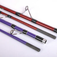 Cheap 1.8/2.1/2.4/2.7M Carbon Hard 2 Section Spinning Lure Rod Superhard Fishing-Spinning Rods-ZHANG 's Professional lure trade co., LTD-Red-1.8 m-Bargain Bait Box