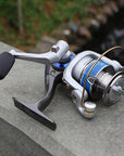 Cheap Fishing Spinning Reel Electroplate Spool 6 Ball Bearing 1000 2000 Series-Spinning Reels-HD Outdoor Equipment Store-1000 Series-Bargain Bait Box
