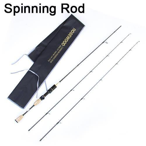Cheap Ul Spinning Rod 1.8M 0.8-5G Lure Weight Ultralight Spinning Rods 2-5Lb-ROSEWOOD Fishing Company Store-Yellow-Bargain Bait Box