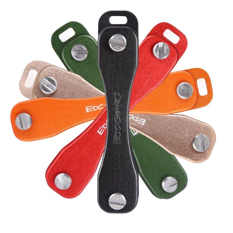 Chic Aluminum Smart Key Holder Organizer Clip Folder Key Pocket Key Ring-Balight Store-golden-Bargain Bait Box