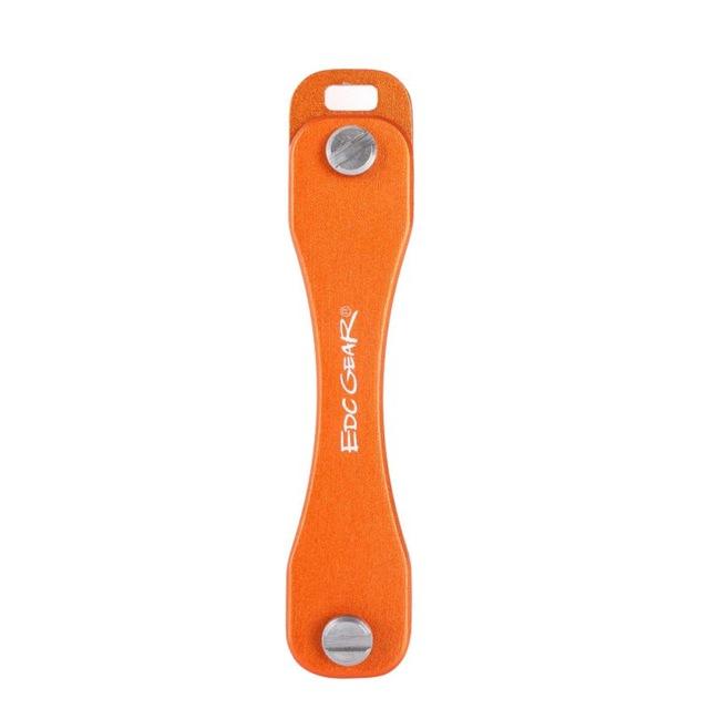 Chic Aluminum Smart Key Holder Organizer Clip Folder Key Pocket Key Ring-Balight Store-orange-Bargain Bait Box