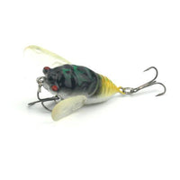 Cicada 6.4G 4Cm Perch Insect Bait Fishing Lure Treble Barb Hook Fishing Tackle-HengJia Trade co., Ltd-2-Bargain Bait Box
