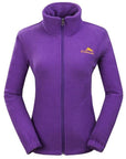 Cikrilan Hot Sale Trekking Breathable Hiking Thermal Fleece Jacket Women Outdoor-CIKRILAN-purple-S-Bargain Bait Box
