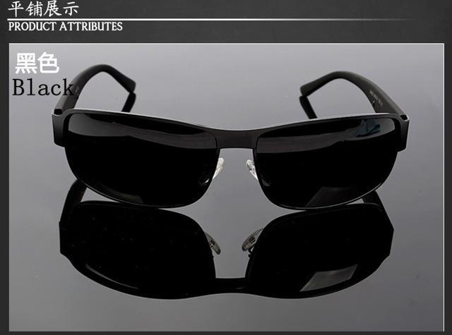 Classic Polarized Driving Glasses Upgraded Design Men Mirror Sunglasses Man-Polarized Sunglasses-Bargain Bait Box-Black-Bargain Bait Box