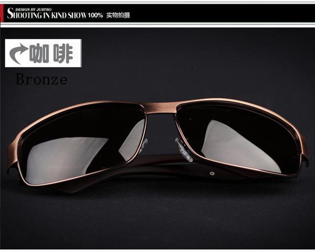 Classic Polarized Driving Glasses Upgraded Design Men Mirror Sunglasses Man-Polarized Sunglasses-Bargain Bait Box-Brown-Bargain Bait Box