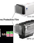 Clear Lens Protector Film For Aka-Mcp1 Mpk-Uwh1 For Sony Action Cam Hdr-As300R-Action Cameras-Good feelin Store-Bargain Bait Box