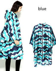 Cloak Raincoat Women Cute Trench Coat Female Waterproof Free Breathing Rain Coat-Ponchos-Bargain Bait Box-blue-One Size-Bargain Bait Box