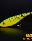 Colorful Handmade Jerk Bait Fishing Lure Pencil Fishing Tackles 155Mm 75G-TOP TACKLE INDUSTRIES-150mm 75g 004-Bargain Bait Box