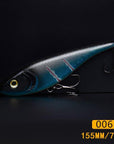 Colorful Handmade Jerk Bait Fishing Lure Pencil Fishing Tackles 155Mm 75G-TOP TACKLE INDUSTRIES-150mm 75g 006-Bargain Bait Box