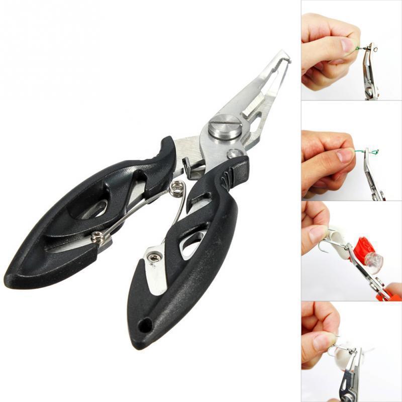 Convenient Stainless Steel Fishing Scissors Pliers Line Cutter Lure Bait-Misaka's Outdoor Store-Bargain Bait Box