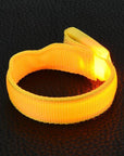 Cool Bright Reflective Led Light Arm Armband Strap Safety Belt For Night Running-Footprints Store-Yellow-Bargain Bait Box